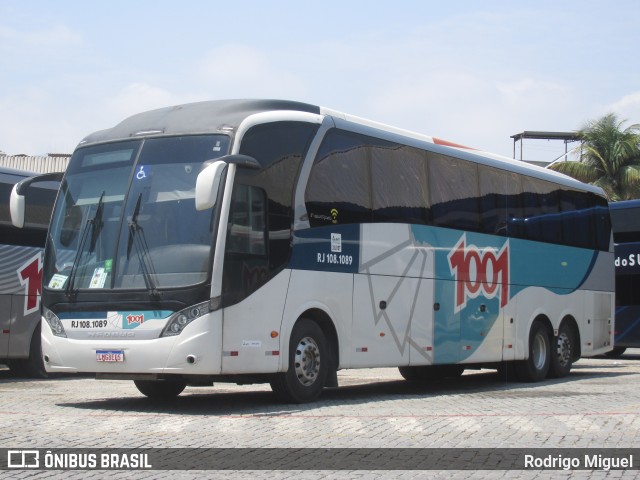 Auto Viação 1001 RJ 108.1089 na cidade de Rio de Janeiro, Rio de Janeiro, Brasil, por Rodrigo Miguel. Número da foto: #12575253.