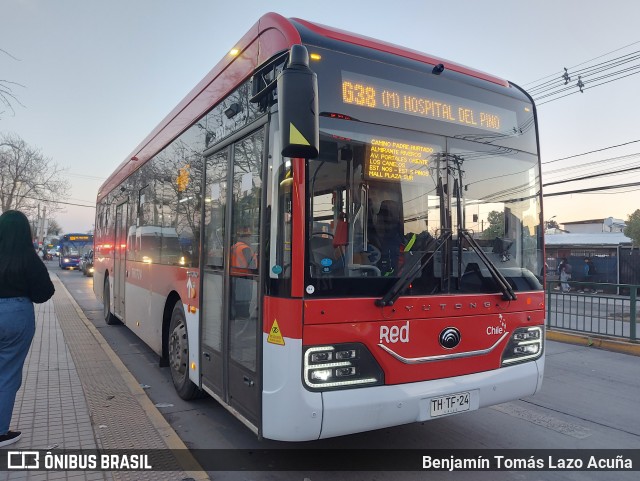 Voy Santiago THTF24 na cidade de San Bernardo, Maipo, Metropolitana de Santiago, Chile, por Benjamín Tomás Lazo Acuña. Número da foto: #12574181.