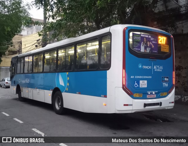 Viação Nossa Senhora das Graças A71546 na cidade de Rio de Janeiro, Rio de Janeiro, Brasil, por Mateus Dos Santos Do Nascimento. Número da foto: #12574273.