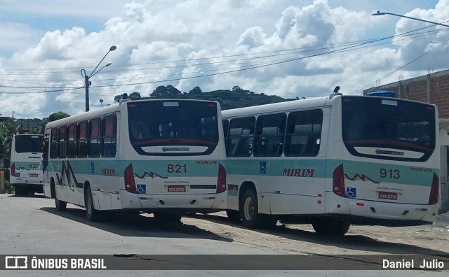 Viação Mirim 821 na cidade de Recife, Pernambuco, Brasil, por Daniel  Julio. Número da foto: #12574422.