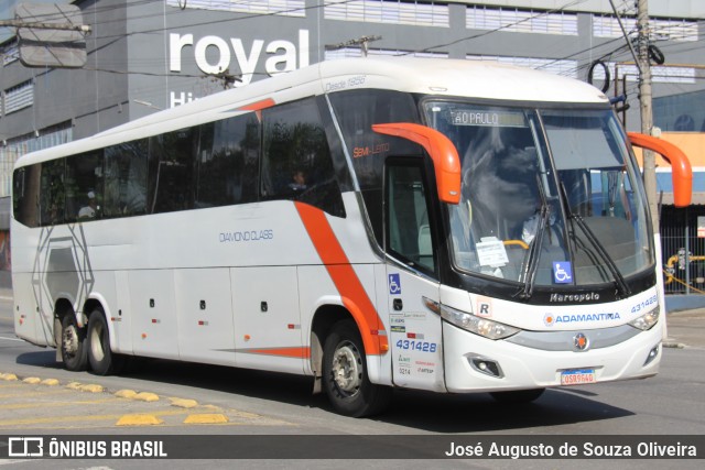 Expresso Adamantina 431428 na cidade de Volta Redonda, Rio de Janeiro, Brasil, por José Augusto de Souza Oliveira. Número da foto: #12574704.