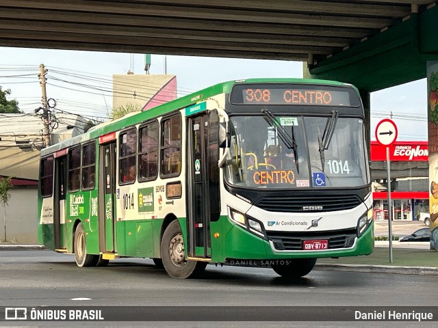 Viação Paraense Cuiabá Transportes 1014 na cidade de Cuiabá, Mato Grosso, Brasil, por Daniel Henrique. Número da foto: #12575720.