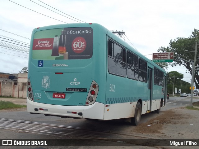 Viação Nossa Senhora Conquistadora 502 na cidade de Pelotas, Rio Grande do Sul, Brasil, por Miguel Filho. Número da foto: #12574205.