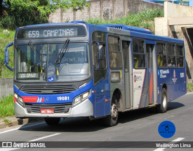 Transportes Capellini 19.081 na cidade de Campinas, São Paulo, Brasil, por Wellington Lima. Número da foto: #12573689.