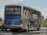 Manto Azul Turismo 2705 na cidade de Juiz de Fora, Minas Gerais, Brasil, por Luiz Krolman. Número da foto: #12574195.