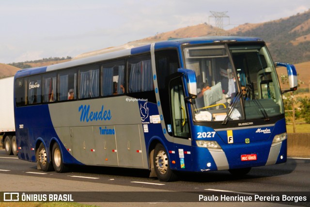 Mendes Turismo 2027 na cidade de Roseira, São Paulo, Brasil, por Paulo Henrique Pereira Borges. Número da foto: #12576787.
