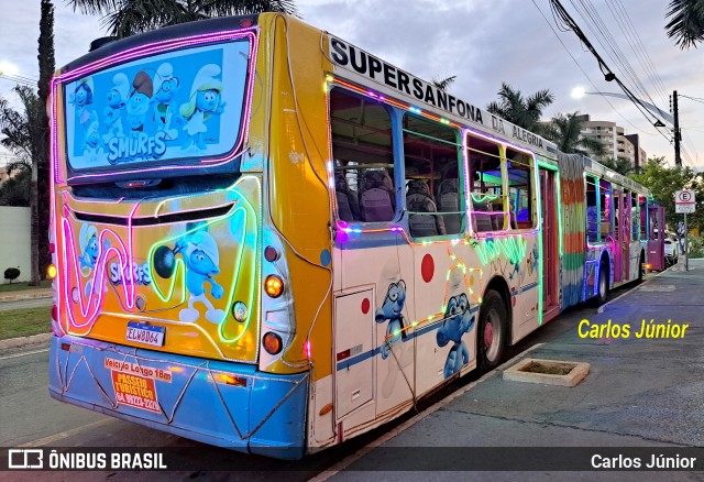 Ônibus Particulares 8D64 na cidade de Caldas Novas, Goiás, Brasil, por Carlos Júnior. Número da foto: #12576445.