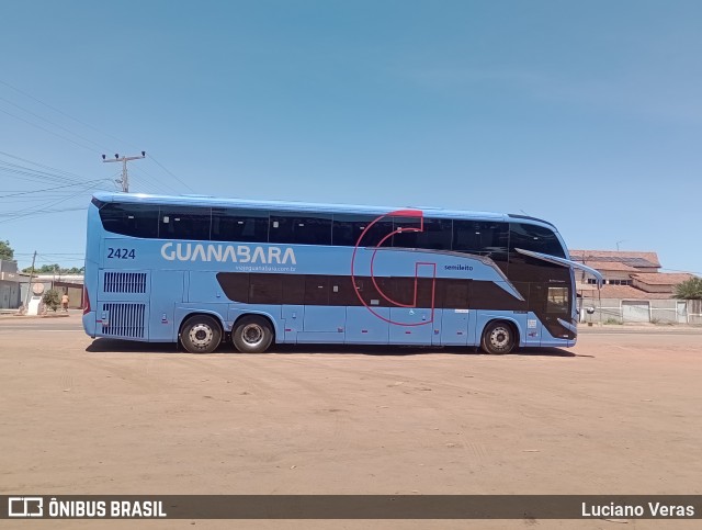 Expresso Guanabara 2424 na cidade de Monte Alegre do Piauí, Piauí, Brasil, por Luciano Veras. Número da foto: #12575954.