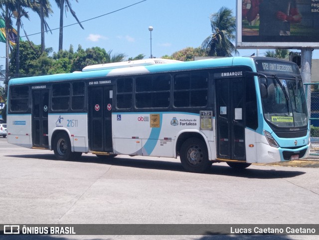 Aliança Transportes Urbanos 21511 na cidade de Fortaleza, Ceará, Brasil, por Lucas Caetano. Número da foto: #12576429.
