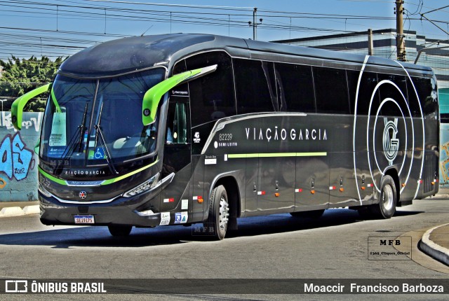 Viação Garcia 82239 na cidade de São Paulo, São Paulo, Brasil, por Moaccir  Francisco Barboza. Número da foto: #12577029.