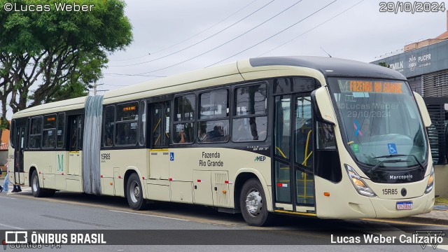 Leblon Transporte de Passageiros 15R85 na cidade de Curitiba, Paraná, Brasil, por Lucas Weber Calizario. Número da foto: #12576400.