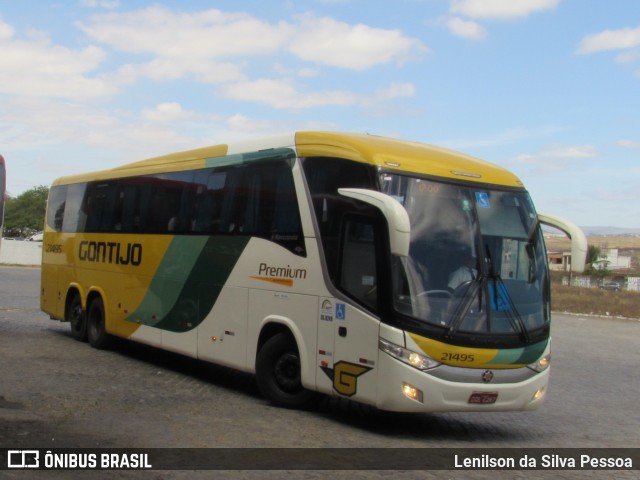Empresa Gontijo de Transportes 21495 na cidade de Caruaru, Pernambuco, Brasil, por Lenilson da Silva Pessoa. Número da foto: #12578331.
