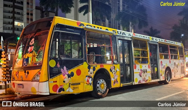 Ônibus Particulares TREM DA ALEGRIA na cidade de Caldas Novas, Goiás, Brasil, por Carlos Júnior. Número da foto: #12576374.