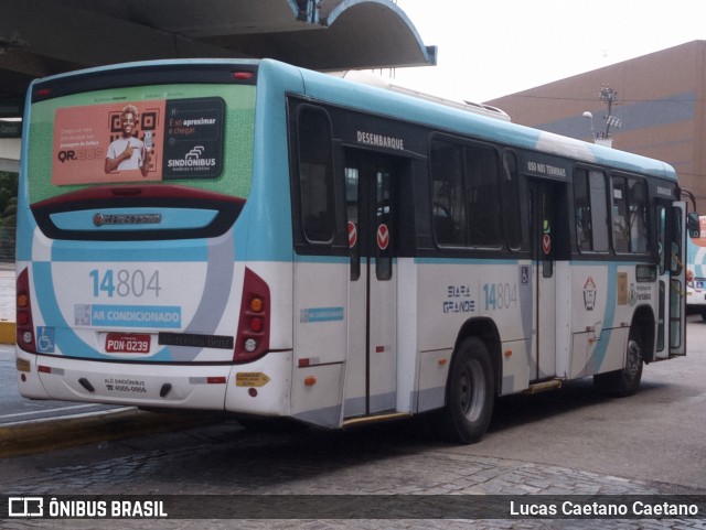 Viação Siará Grande 14804 na cidade de Fortaleza, Ceará, Brasil, por Lucas Caetano. Número da foto: #12576506.