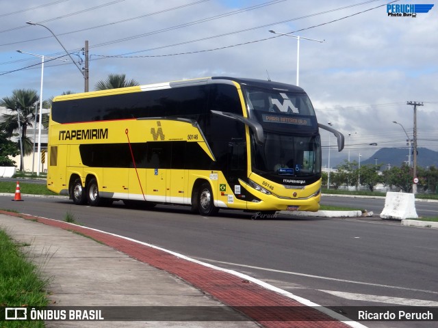 Viação Nova Itapemirim 50146 na cidade de Vitória, Espírito Santo, Brasil, por Ricardo Peruch. Número da foto: #12576329.