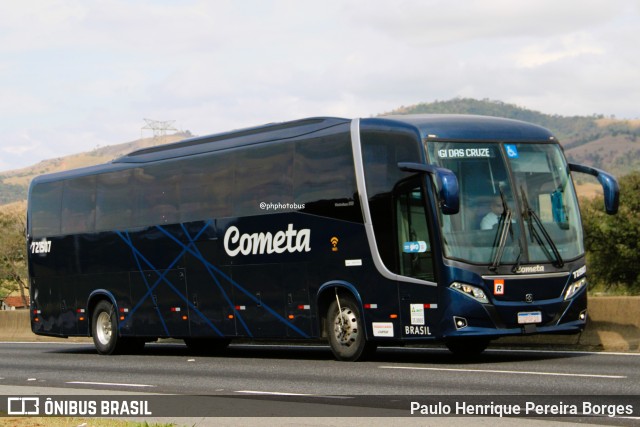 Viação Cometa 721507 na cidade de Roseira, São Paulo, Brasil, por Paulo Henrique Pereira Borges. Número da foto: #12576722.