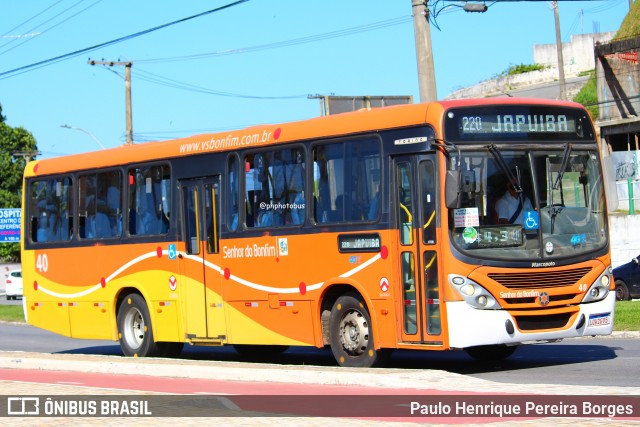 Viação Senhor do Bonfim 40 na cidade de Angra dos Reis, Rio de Janeiro, Brasil, por Paulo Henrique Pereira Borges. Número da foto: #12576752.