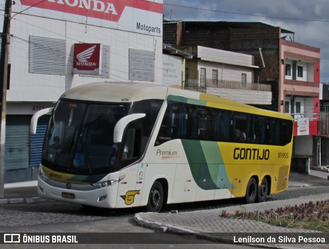 Empresa Gontijo de Transportes 18955 na cidade de Caruaru, Pernambuco, Brasil, por Lenilson da Silva Pessoa. Número da foto: #12578065.