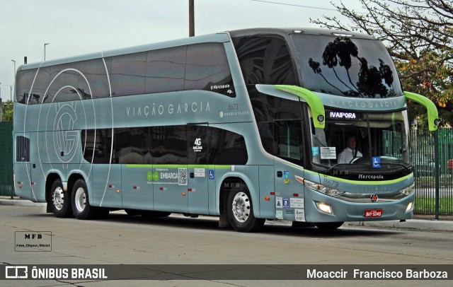 Viação Garcia 8673 na cidade de São Paulo, São Paulo, Brasil, por Moaccir  Francisco Barboza. Número da foto: #12576974.