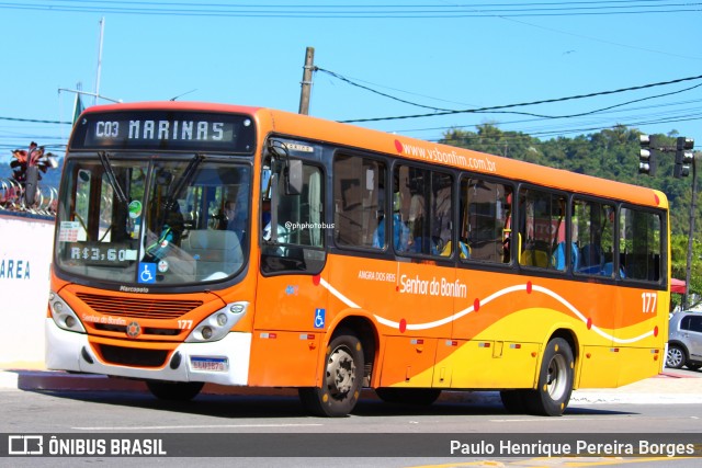 Viação Senhor do Bonfim 177 na cidade de Angra dos Reis, Rio de Janeiro, Brasil, por Paulo Henrique Pereira Borges. Número da foto: #12576760.