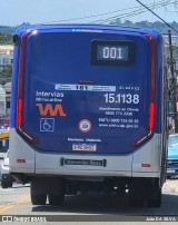 Viação Miracatiba 15.1138 na cidade de Itapecerica da Serra, São Paulo, Brasil, por João da Silva. Número da foto: #:id.