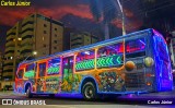 Ônibus Particulares TREM DA ALEGRIA na cidade de Caldas Novas, Goiás, Brasil, por Carlos Júnior. Número da foto: #12576415.