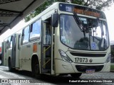 Expresso Azul 17073 na cidade de Curitiba, Paraná, Brasil, por Robert Matheus De Morais Oliveira. Número da foto: #12576549.