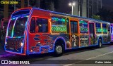 Ônibus Particulares TREM DA ALEGRIA na cidade de Caldas Novas, Goiás, Brasil, por Carlos Júnior. Número da foto: #12576409.