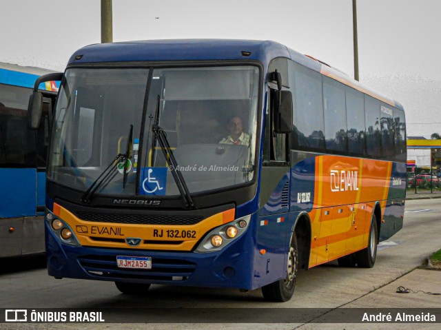Evanil Transportes e Turismo RJ 132.062 na cidade de Rio de Janeiro, Rio de Janeiro, Brasil, por André Almeida. Número da foto: #12578923.