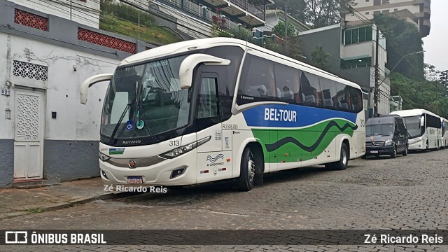 Bel-Tour Transportes e Turismo RJ 508.033 na cidade de Petrópolis, Rio de Janeiro, Brasil, por Zé Ricardo Reis. Número da foto: #12579608.