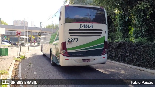 Viação Jauá 2273 na cidade de Salvador, Bahia, Brasil, por Fábio Paixão. Número da foto: #12581540.