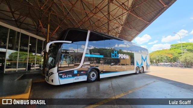 Empresa de Ônibus Nossa Senhora da Penha 64214 na cidade de Maringá, Paraná, Brasil, por Luiz Scaff. Número da foto: #12580163.