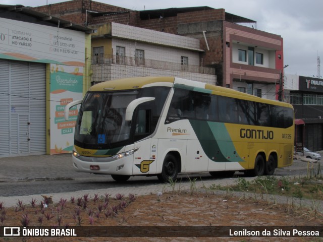 Empresa Gontijo de Transportes 18335 na cidade de Caruaru, Pernambuco, Brasil, por Lenilson da Silva Pessoa. Número da foto: #12581190.