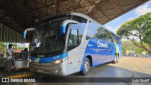 Viação Cometa 15139 na cidade de Maringá, Paraná, Brasil, por Luiz Scaff. Número da foto: #12580186.