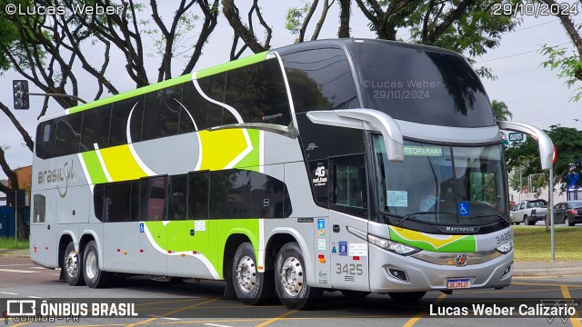 Brasil Sul Linhas Rodoviárias 3425 na cidade de Curitiba, Paraná, Brasil, por Lucas Weber Calizario. Número da foto: #12578961.