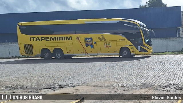Viação Nova Itapemirim 60296 na cidade de Cruz das Almas, Bahia, Brasil, por Flávio  Santos. Número da foto: #12581398.