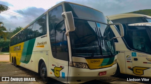 Empresa Gontijo de Transportes 12860 na cidade de Paraíba do Sul, Rio de Janeiro, Brasil, por Liedson Vitor. Número da foto: #12579368.