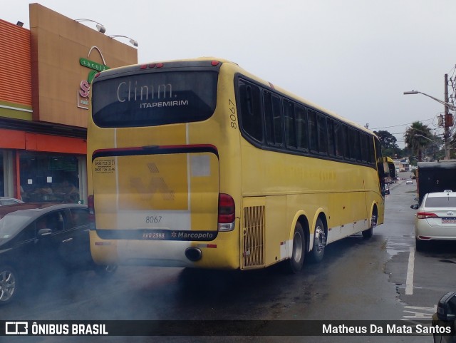 Ônibus Particulares EX-ITAPEMIRIM 8067 na cidade de Cotia, São Paulo, Brasil, por Matheus Da Mata Santos. Número da foto: #12580499.