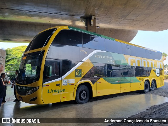 Empresa Gontijo de Transportes 23030 na cidade de Uberlândia, Minas Gerais, Brasil, por Anderson Gonçalves da Fonseca. Número da foto: #12578655.