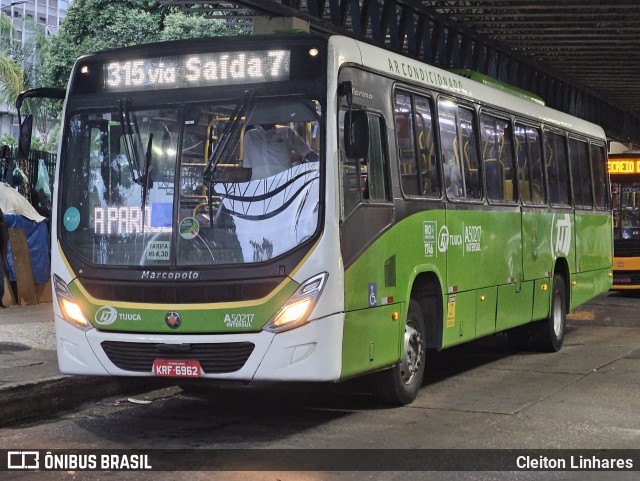 Tijuquinha - Auto Viação Tijuca A50217 na cidade de Rio de Janeiro, Rio de Janeiro, Brasil, por Cleiton Linhares. Número da foto: #12578792.
