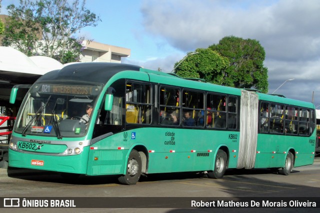 Viação Tamandaré KB602 na cidade de Curitiba, Paraná, Brasil, por Robert Matheus De Morais Oliveira. Número da foto: #12579079.