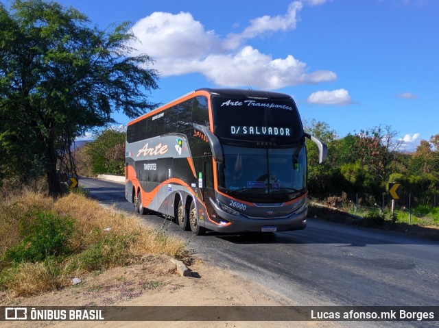 Arte Transportes e Turismo 26000 na cidade de Espinosa, Minas Gerais, Brasil, por Lucas afonso.mk Borges. Número da foto: #12581008.