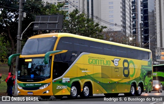 Empresa Gontijo de Transportes 25080 na cidade de Barueri, São Paulo, Brasil, por Rodrigo S. G Busólogo do Brasil. Número da foto: #12580150.