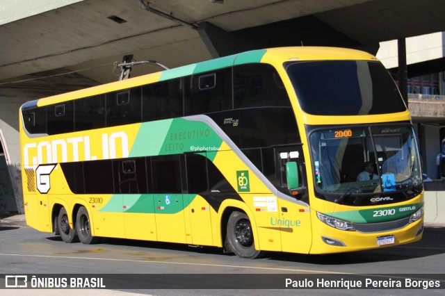 Empresa Gontijo de Transportes 23010 na cidade de Belo Horizonte, Minas Gerais, Brasil, por Paulo Henrique Pereira Borges. Número da foto: #12580762.