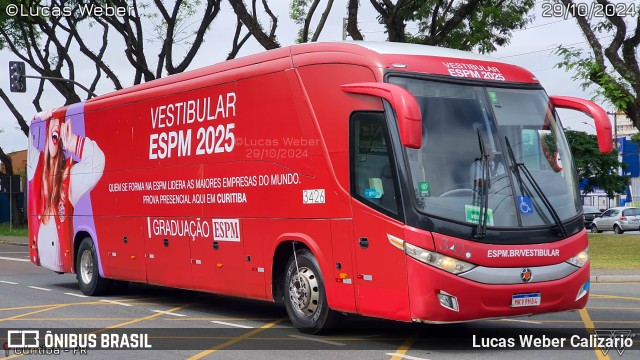 Auto Viação Catarinense 3426 na cidade de Curitiba, Paraná, Brasil, por Lucas Weber Calizario. Número da foto: #12578962.