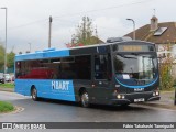 Aldermaston Coach Lines 1021 na cidade de Reading, Berkshire, Inglaterra, por Fábio Takahashi Tanniguchi. Número da foto: #12579570.