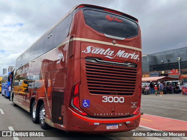 Santa Maria Fretamento e Turismo > Transportes Santa Maria(SP) 3000 na cidade de Barueri, São Paulo, Brasil, por Andre Santos de Moraes. Número da foto: #12582853.