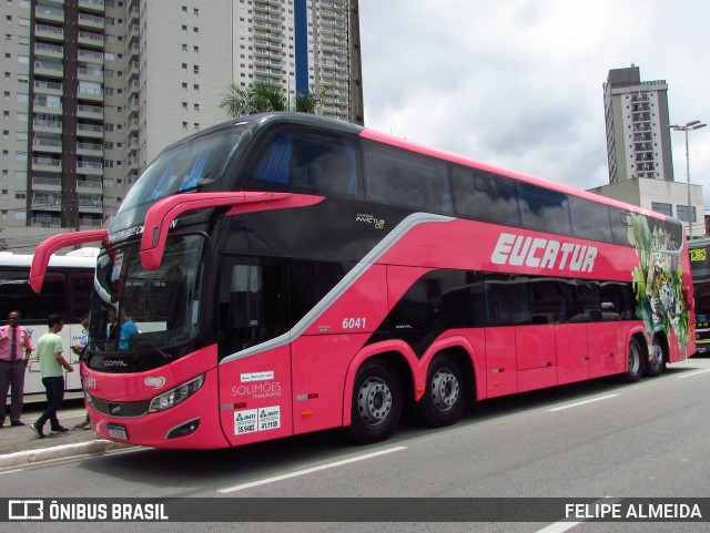 Eucatur - Empresa União Cascavel de Transportes e Turismo 6041 na cidade de Barueri, São Paulo, Brasil, por FELIPE ALMEIDA. Número da foto: #12584038.