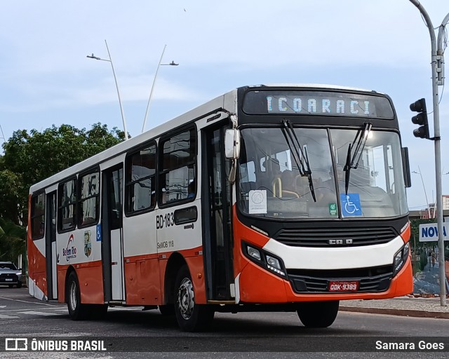 Belém Rio Transportes BD-183 na cidade de Belém, Pará, Brasil, por Samara Goes. Número da foto: #12582087.
