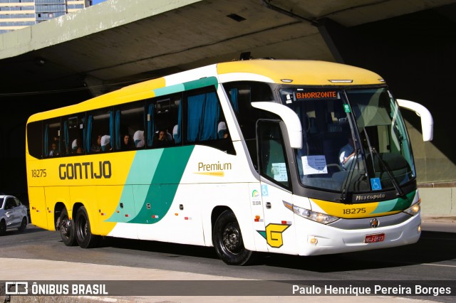 Empresa Gontijo de Transportes 18275 na cidade de Belo Horizonte, Minas Gerais, Brasil, por Paulo Henrique Pereira Borges. Número da foto: #12583190.